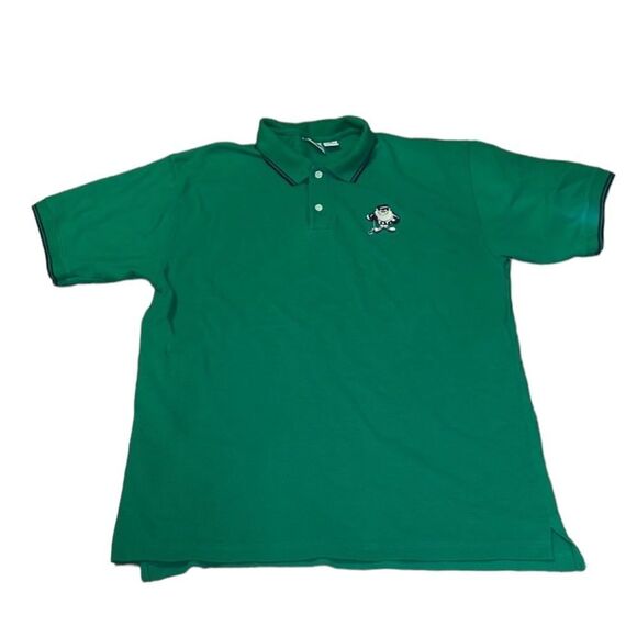 Vintage Looney Tunes Classic GOLF Polo, Taz, Tazmanian Devil, green, XL - Picture 1 of 6